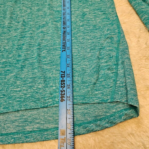 Nike Golf Dri Fit Men's Blue 1/4 Zip Long Sleeves Sweatshirt Size L - Picture 5 of 9